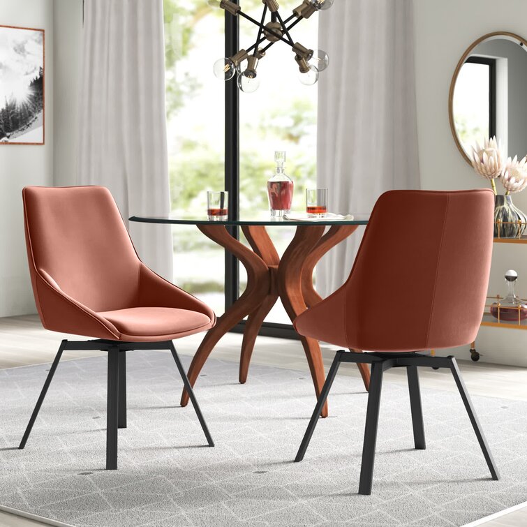 Swivel chair 2024 dining set